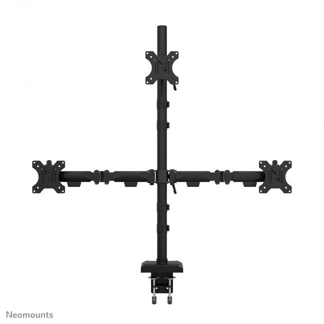 Neomounts DS60-600BL2-1 Triple monitor arm 10-32 Neomounts DS60-600BL2-1 Triple monitor arm 10-32