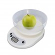 Esperanza EKS007 Kitchen scale with a bowl. White Electronic kitchen scale Esperanza EKS007 Kitchen scale with a bowl. White Electronic kitchen scale