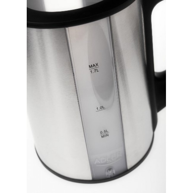 Adler AD 1216 electric kettle 1.7 L Black,Silver 2200 W Adler AD 1216 electric kettle 1.7 L Black,Silver 2200 W