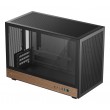 DeepCool CH260 WOOD Micro Tower Black, Wood