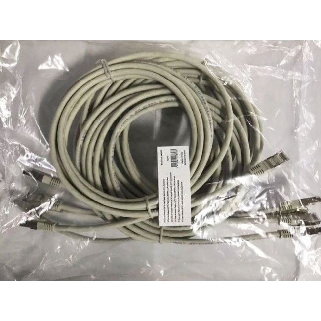 Equip Cat.6A Platinum S/FTP Patch Cable, Grey, 3.0m, 5pcs/set