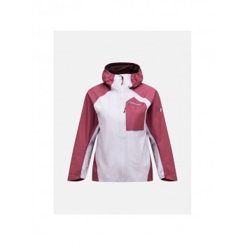 Kurtka damska PEAK PERFORMANCE W Trail Hipe 3L Shell Jacket kolor szary - S