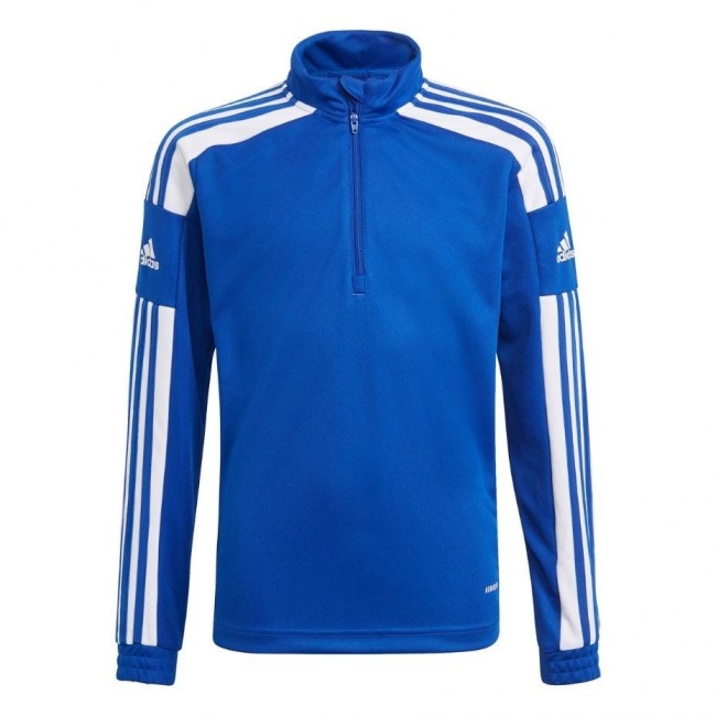 adidas Squadra 21 Training Youth Sweatshirt blue GP6469 140cm adidas Squadra 21 Training Youth Sweatshirt blue GP6469 140cm