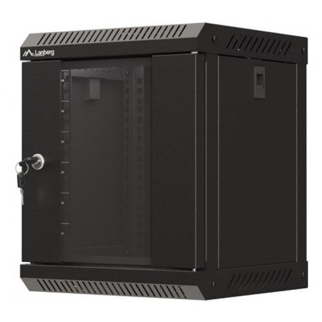 Lanberg WF11-3306-10B rack cabinet 6U Wall mounted rack Black Lanberg WF11-3306-10B rack cabinet 6U Wall mounted rack Black