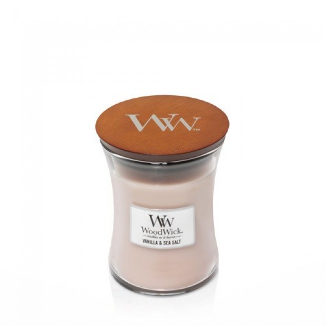 WoodWick 92191 wax candle Other Jasmine, Sea salt, Vanilla Beige