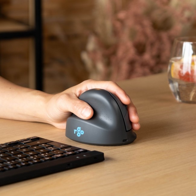 R-Go Tools RGOHEBAMLWL mouse Universal Left-hand Bluetooth Optical 1600 DPI