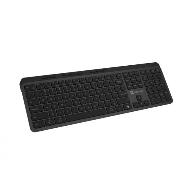 NATEC MEDUSA US WIRELESS KEYBOARD BT + 2.4GHZ X-SCISSORS SLIM