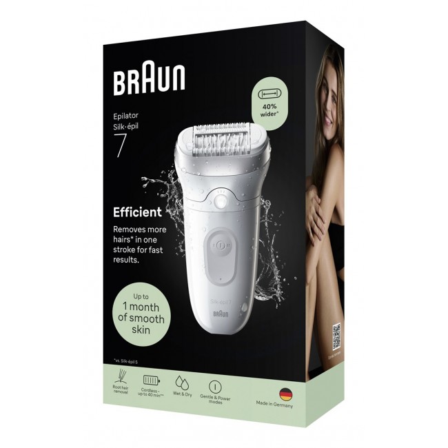 Braun Silk- pil 7 Silk-epil 7 SE7-000 40 tweezers Silver