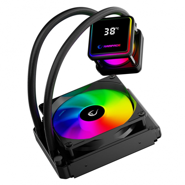 RAMPAGE INFINITE V120 WATER COOLING KIT Black
