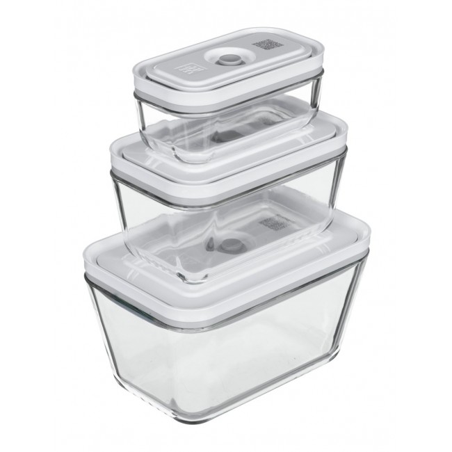 Set of 3 Glass Containers Zwilling Fresh & Save