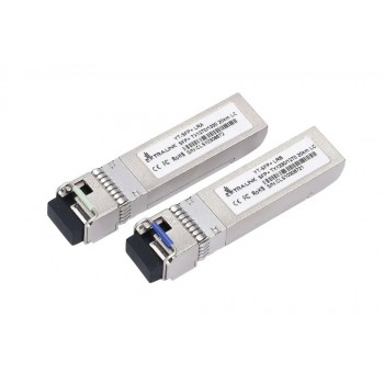 Extralink SFP+ 10G | SFP+ WDM Module | 10Gbps 1270/1330nm, single mode, 20km, LC, DOM, pair, dedicated to HP/ARUBA