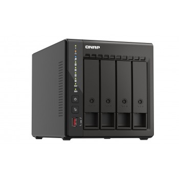 QNAP TS-453E NAS Tower Intel Celeron J6412 8 GB 0 TB QNAP QTS Black