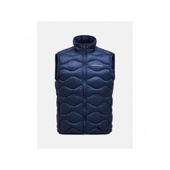 Kamizelka puchowa Peak Performance Helium Down Vest - blue shadow/shadow rozmiar: m