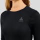Odlo BL TOP crew neck l/s ACTIVE WARM ECO women's T-shirt, size S, black Odlo BL TOP crew neck l/s ACTIVE WARM ECO women's T-shirt, size S, black