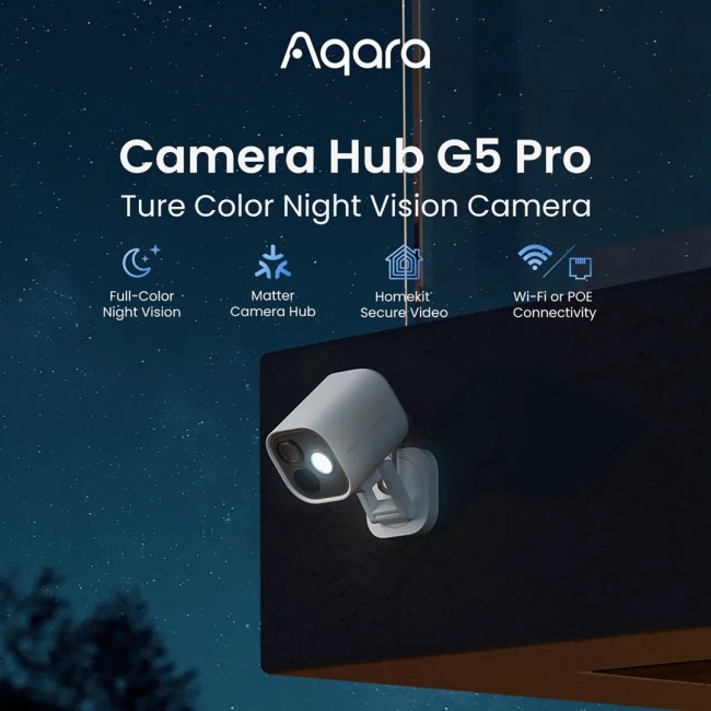 Aqara Camera Hub G5 Pro (PoE) Gray Aqara Camera Hub G5 Pro (PoE) Gray