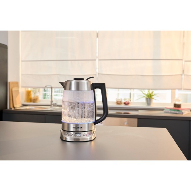 Severin WK 3480 electric kettle 1.7 L 3000 W White