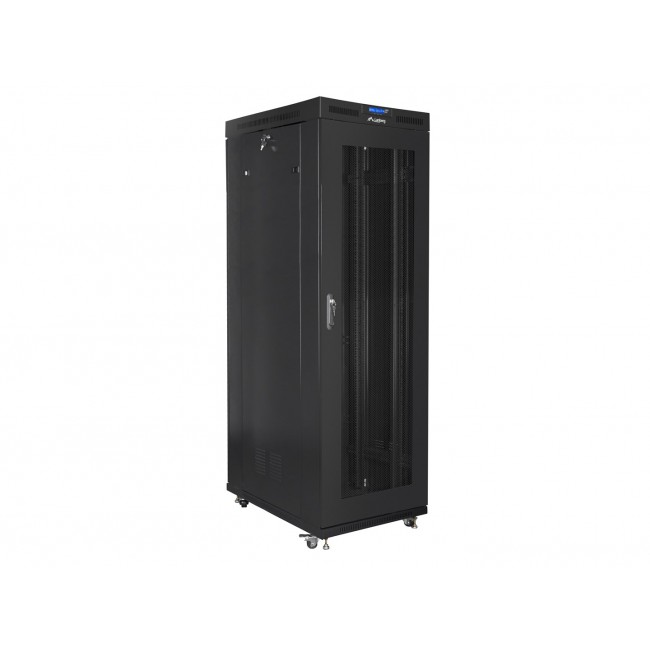 Lanberg FF01-8227-23BL rack cabinet 27U Freestanding rack Black Lanberg FF01-8227-23BL rack cabinet 27U Freestanding rack Black