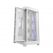 COUGAR Midi Tower Case Duoface Pro ARGB, White