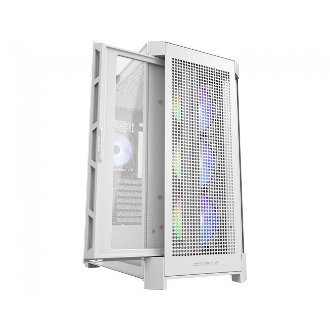COUGAR Midi Tower Case Duoface Pro ARGB, White