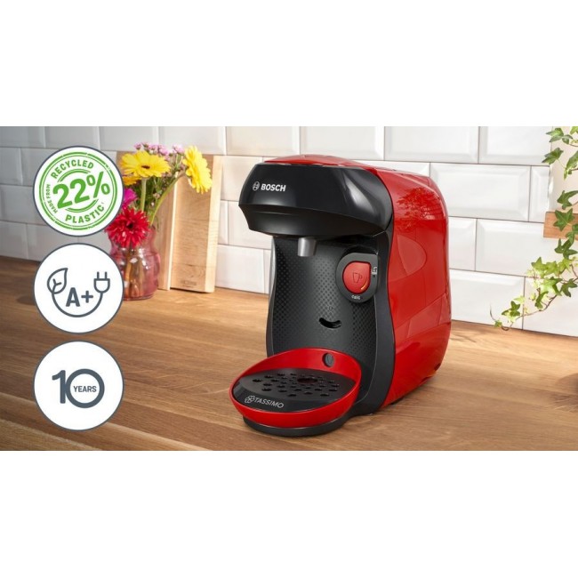 Bosch Tassimo Happy TAS103E coffee maker Fully-auto Capsule coffee machine 0.7 L Bosch Tassimo Happy TAS103E coffee maker Fully-auto Capsule coffee machine 0.7 L