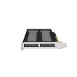 Icy Dock MB842MP-B storage drive enclosure SSD enclosure Black, Silver M.2