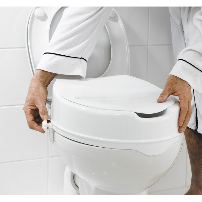 RIDDER A0071001 toilet seat Hard toilet seat Polypropylene (PP) White RIDDER A0071001 toilet seat Hard toilet seat Polypropylene (PP) White