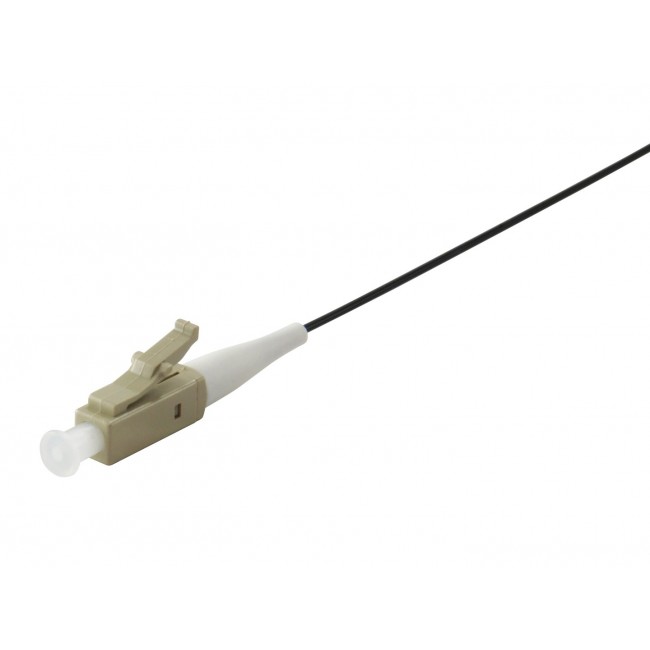 Equip LC/PC Fiber Optic Pigtail, OM4, 1.0m