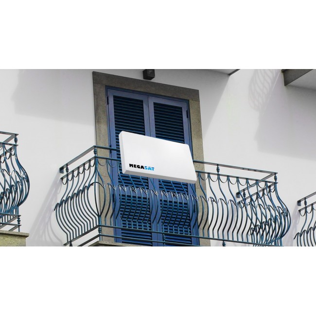 Megasat D2 satellite antenna 10.7 - 12.75 GHz White