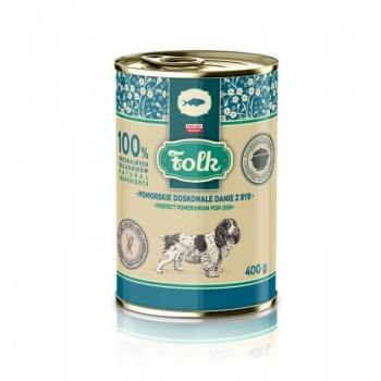 FOLK Pomeranian excellent fish dish - wet dog food - 400g