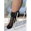 Instrument for putting on compression stockings and tights