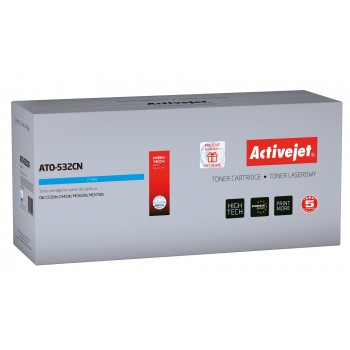 Activejet ATO-532CN toner (replacement for OKI 46490403 Supreme 1500 pages cyan)