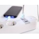 Gembird TSL-PS-S4U-01-W Smart power strip 4 AC outlet(s) Type E 1.5 m 3 3880 W White