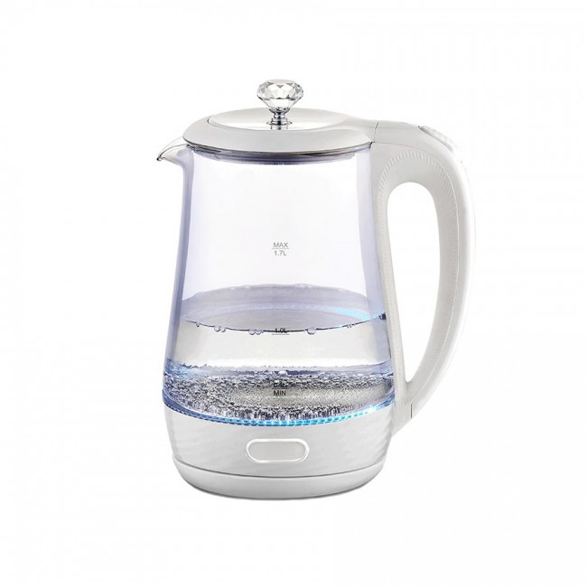 Maestro MR-052-WHITE Electric glass kettle, white 1.7 L Maestro MR-052-WHITE Electric glass kettle, white 1.7 L