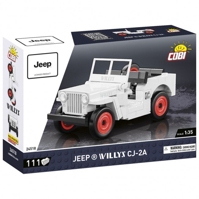 COBI YOUNGTIMER Jeep Willys CJ-2A 111kl 24518 COBI YOUNGTIMER Jeep Willys CJ-2A 111kl 24518