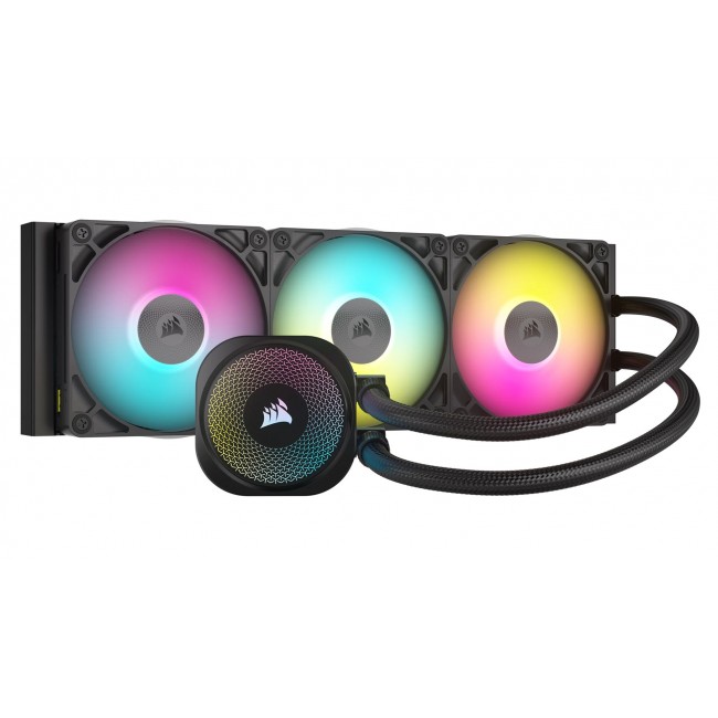 Corsair iCUE LINK TITAN RX RGB Processor All-in-one liquid cooler 12 cm Black 1 pc(s) Corsair iCUE LINK TITAN RX RGB Processor All-in-one liquid cooler 12 cm Black 1 pc(s)