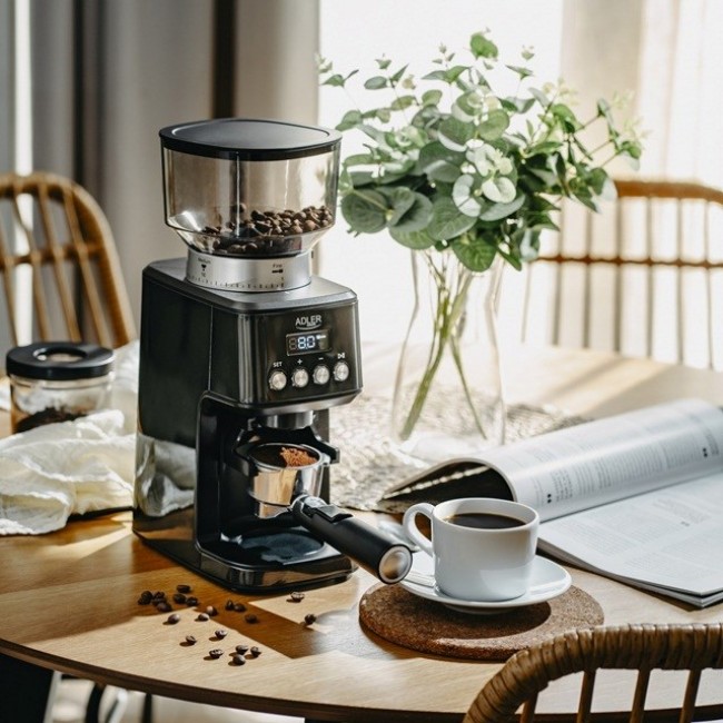 Adler AD 4300 Burr coffee grinder black