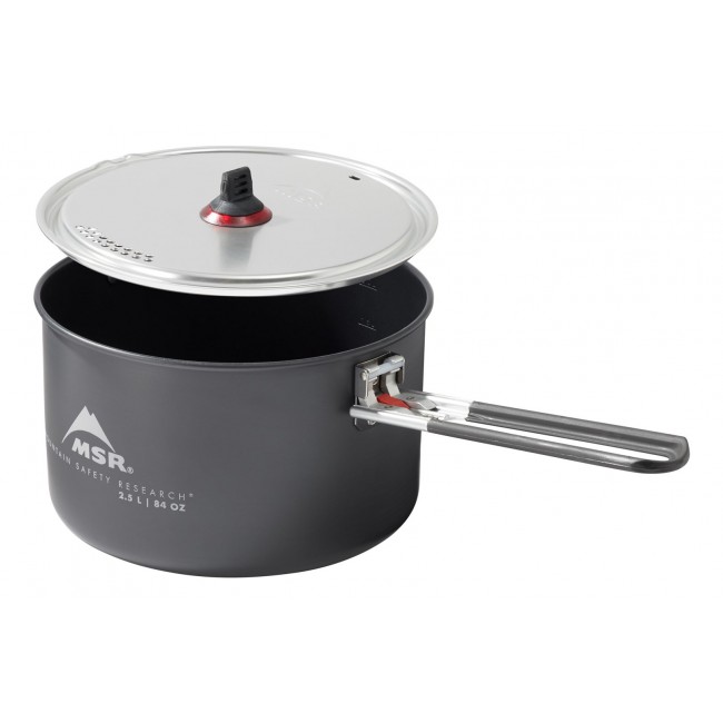 MSR 13231 camping cookware Pot 2.5 L Aluminium, Grey MSR 13231 camping cookware Pot 2.5 L Aluminium, Grey