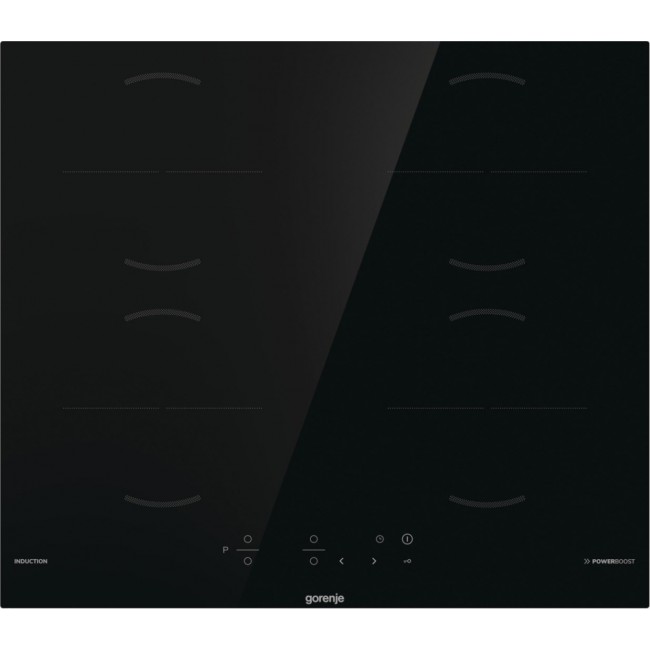 Gorenje GI6401BSCE Black Built-in 59 cm Zone induction hob 4 zone(s)