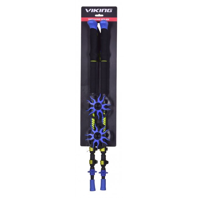 VIKING CARBO LITE TREKKING POLES BLACK/LIME VIKING CARBO LITE TREKKING POLES BLACK/LIME
