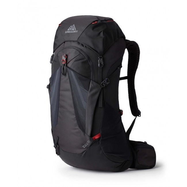 GREGORY Float Zulu 40 Volcanic Black MD/LG trekking backpack