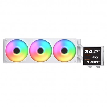 COUGAR CPU Water Cooling Poseidon Vistek Pro 360, ARGB, White