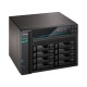 Asustor Lockerstor 10 AS6510T NAS Tower Intel Atom C3538 8 GB DDR4 0 TB ADM Black