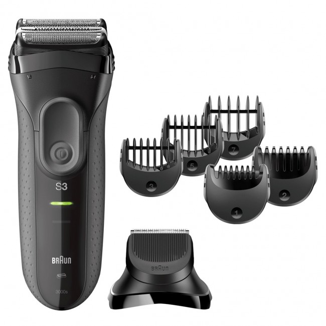 Braun 3000BT Foil shaver Trimmer Black, Grey Braun 3000BT Foil shaver Trimmer Black, Grey