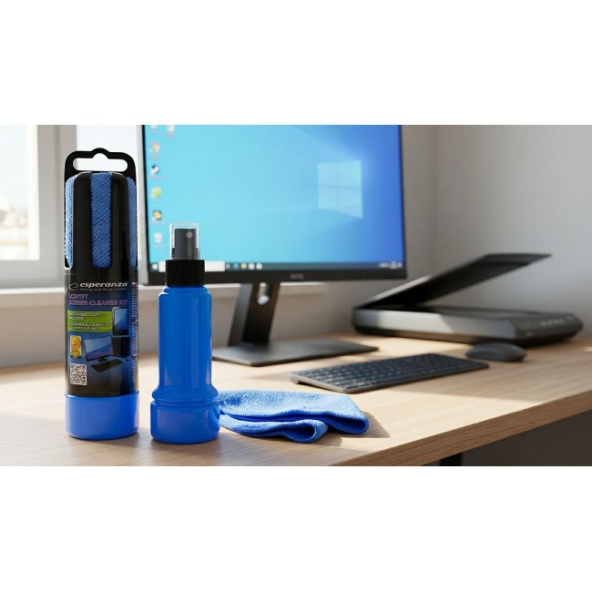 Esperanza ES122M LCD/TFT Screen Cleaning Kit, 150 ml Esperanza ES122M LCD/TFT Screen Cleaning Kit, 150 ml