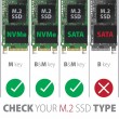 Axagon EEM2-GTS2 External USB-C 10Gbps metal box for M.2 NVMe & SATA SSD disks. Screwless