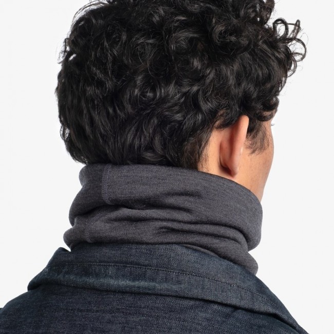 BUFF Multifunctional Sling MERINO HEAVYWEIGHT NECK WARMERSOLID GREY