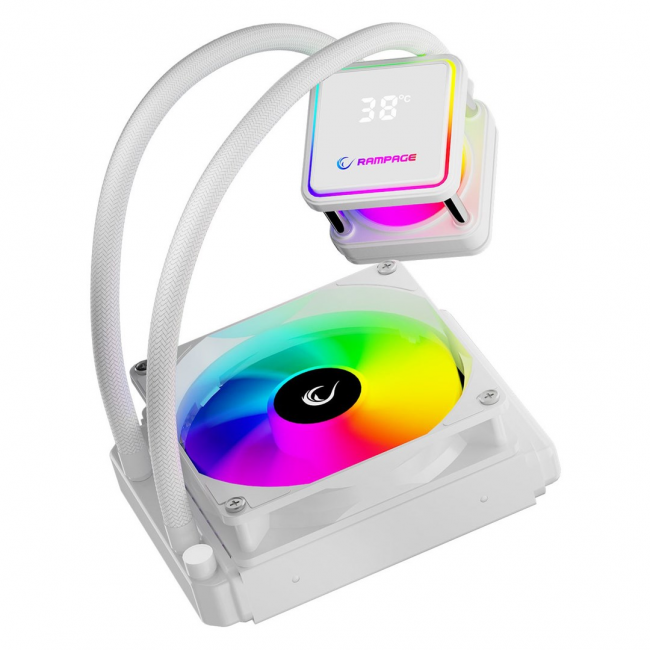 RAMPAGE INFINITE V120 Water Cooling Kit White RAMPAGE INFINITE V120 Water Cooling Kit White
