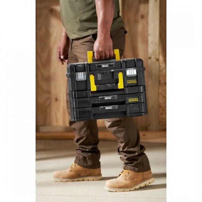 Stanley FATMAX FMST1-71981 small parts/tool box Plastic Black, Yellow Stanley FATMAX FMST1-71981 small parts/tool box Plastic Black, Yellow