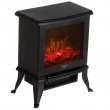 Electric fireplace ADLER AD 7754 2 heat settings: 1000W / 1800W | 3D flame effect | Thermostat Black