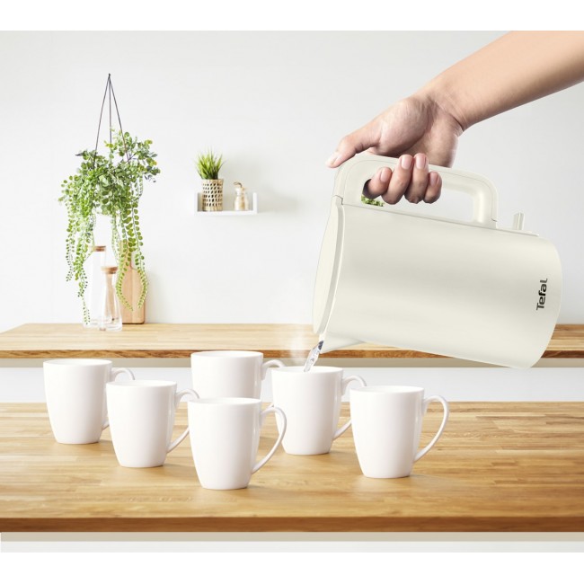 Tefal Thermo Protect KO140AE0 electric kettle 1.5 L 1500 W White Tefal Thermo Protect KO140AE0 electric kettle 1.5 L 1500 W White